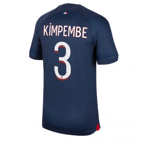 Maillot de foot Paris Saint-Germain Presnel Kimpembe #3 Domicile 2023-24 Manches Courte